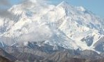 mountains with snow caps