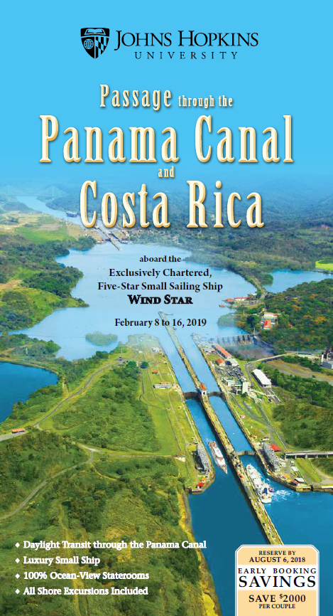  Passage Through Panama Canal and Costa Rica aboard Wind Star
